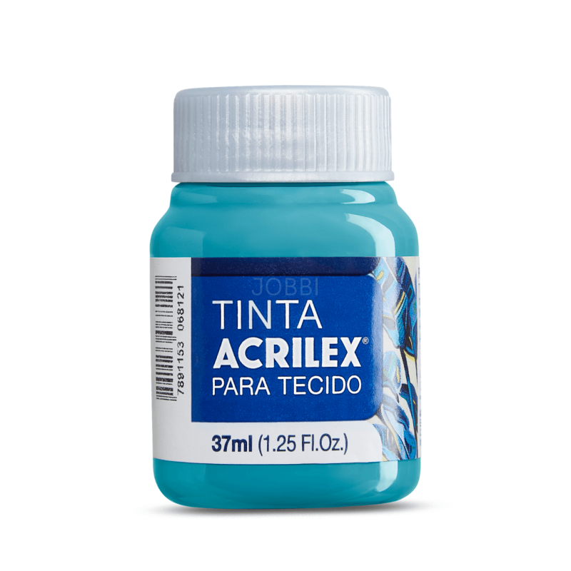 Pintura para Tela Acrilex 37ml Azul Mar 535
