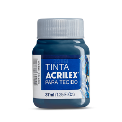 Pintura para Tela Acrilex 37ml Azul Petróleo 596