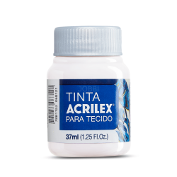 Pintura para Tela Acrilex 37ml Blanco 519