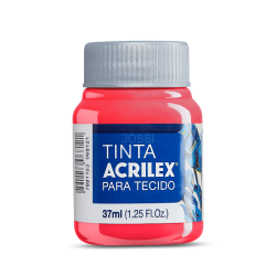 Pintura para Tela Acrilex 37ml Coral 586