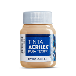 Pintura para tela Acrilex 37ml Gamuza 525