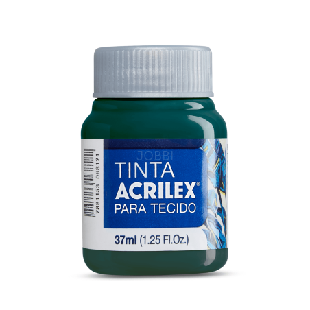 Pintura para Tela Acrilex 37ml Gris Onix 629