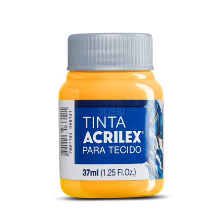 Pintura para Tela Acrilex 37ml Amarillo Melón 895