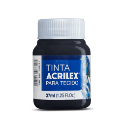 Pintura para Tela Acrilex 37ml Negro 520