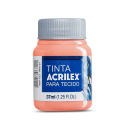 Pintura para Tela Acrilex 37ml Papaya 631