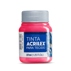 Pintura para Tela Acrilex 37ml Rojo Bebé 800