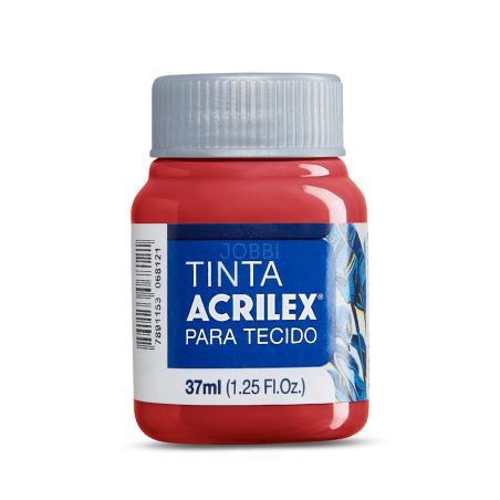 Pintura para Tela Acrilex 37ml Rojo Profundo 632
