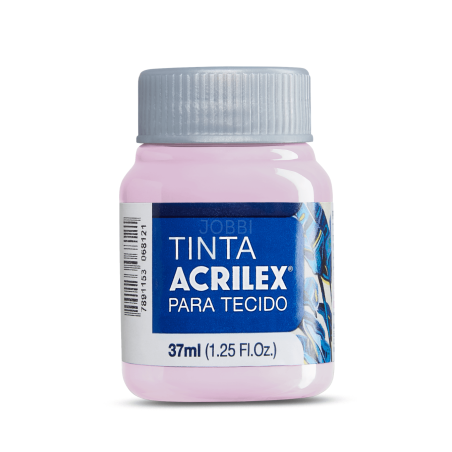 Pintura para Tela Acrilex 37ml Rosa Candy 635