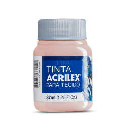 Pintura para Tela Acrilex 37ml Salmon Bebe 812