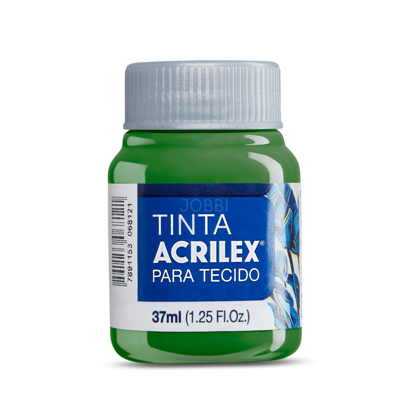 Pintura para Tela Acrilex 37ml Verde Grama 582