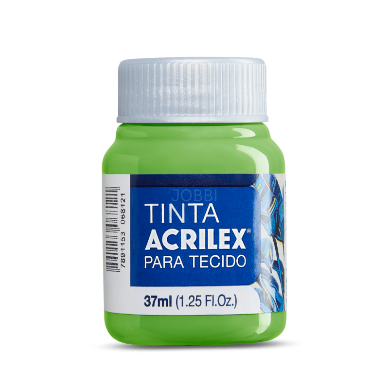 Pintura para Tela Acrilex 37ml Verde Hoja 510