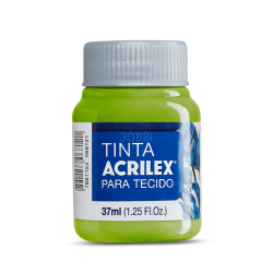 Pintura para Tela Acrilex 37ml Verde Manzana 802