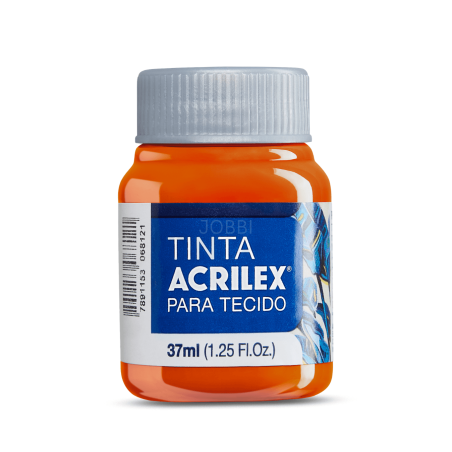 Pintura para Tela Acrilex 37ml Zanahoria 576