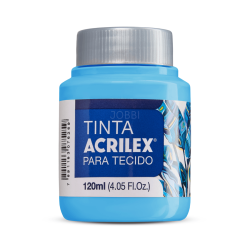 Pintura para tela Acrilex 120ml Azul Celeste 503