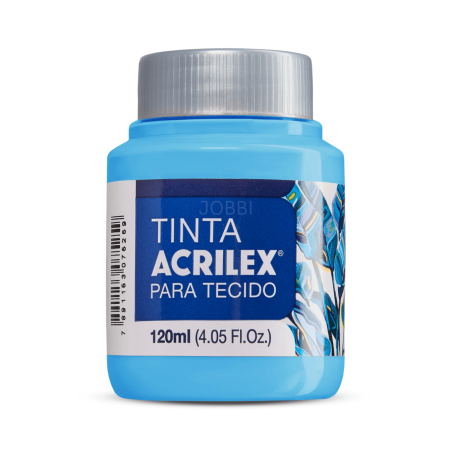 Pintura para tela Acrilex 120ml Azul Celeste 503
