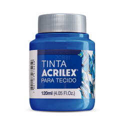 Pintura para tela Acrilex 120ml Azul Turquesa 501