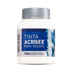 Pintura para tela Acrilex 120ml Incolor 500