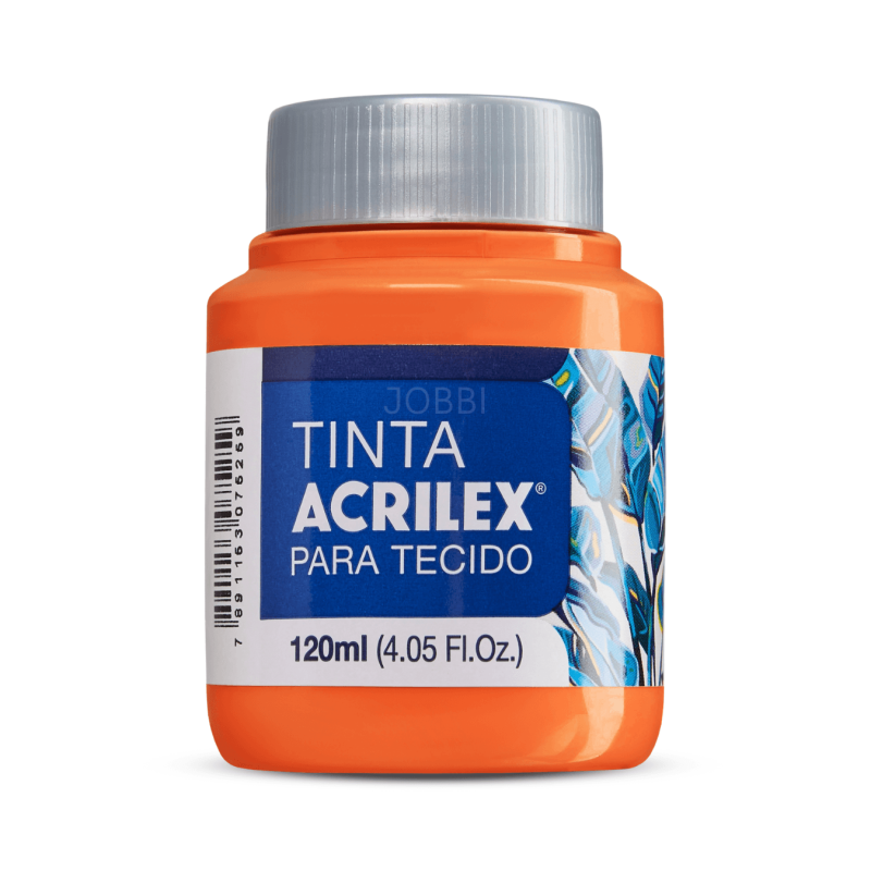 Pintura para tela Acrilex 120ml Naranja 517