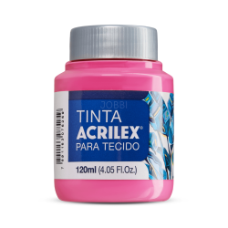 Pintura para tela Acrilex 120ml Pink 527