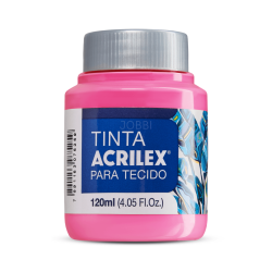 Pintura para tela Acrilex 120ml Rosa 537
