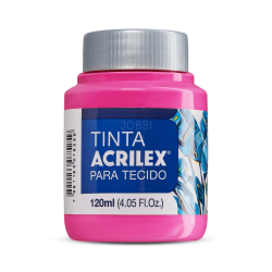 Pintura para tela Acrilex 120ml Rosa Oscuro 542