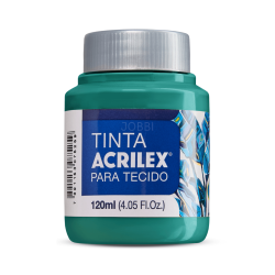 Pintura para tela Acrilex 120ml Verde Bandera 511