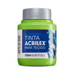 Pintura para tela Acrilex 120ml Verde Hoja 510