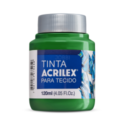 Pintura para tela Acrilex 120ml Verde Musgo 513