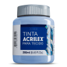 Pintura para tela Acrilex 250ml Azul Caribe 560