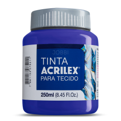 Pintura para tela Acrilex 250ml Azul Cobalto 502