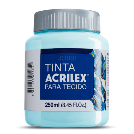 Pintura para tela Acrilex 250ml Azul Hortensia 579