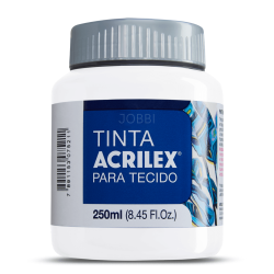 Pintura para tela Acrilex 250ml Blanco 519
