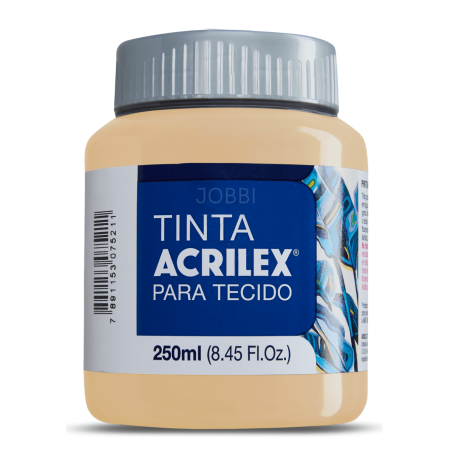Pintura para tela Acrilex 250ml Gamuza 525