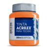 Pintura para tela Acrilex 250ml Naranja 517