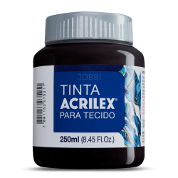 Pintura para tela Acrilex 250ml Negro 520