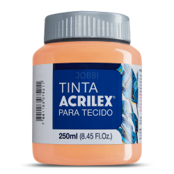 Pintura para tela Acrilex 250ml Salmon 518
