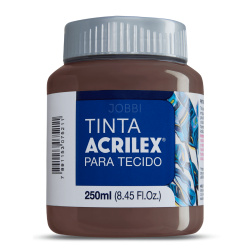Pintura para tela Acrilex 250ml Tierra Quemada 514