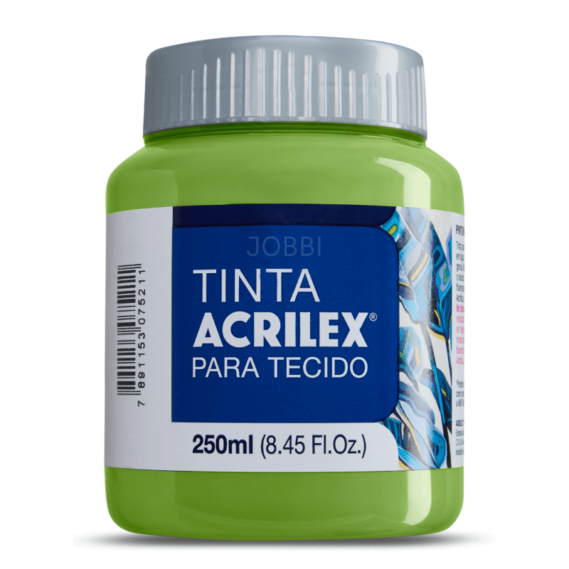 Pintura para tela Acrilex 250ml Verde Grama 582