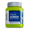 Pintura para tela Acrilex 250ml Verde Manzana 802