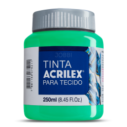 Pintura para tela Acrilex 250ml Verde Veronese 512
