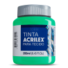Pintura para tela Acrilex 250ml Verde Veronese 512