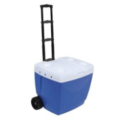 Conservadora con ruedas de 42 L, Azul MOR