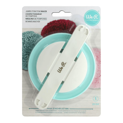 Herramienta para crear pompones Jumbo Pom Pom, We r Memory