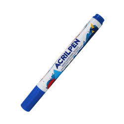 Marcador Para Tela Acrilpen Color Azul Turquesa - ACRILEX