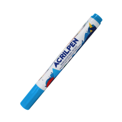 Marcador Para Tela Acrilpen Color Azul Celeste - ACRILEX