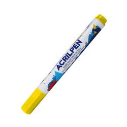 Marcador Para Tela Acrilpen Color Amarillo Oro - ACRILEX