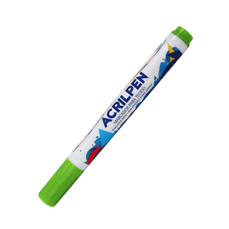 Marcador Para Tela Acrilpen Color Verde Hoja - ACRILEX