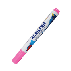 Marcador Para Tela Acrilpen Color Rosa - ACRILEX