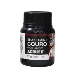 ACRILEX Pintura para Cuero Color Negro 37ml