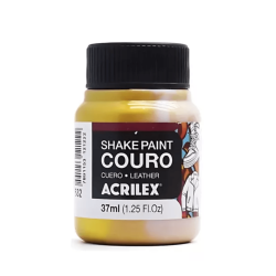 ACRILEX Pintura para Cuero Color Oro 37ml